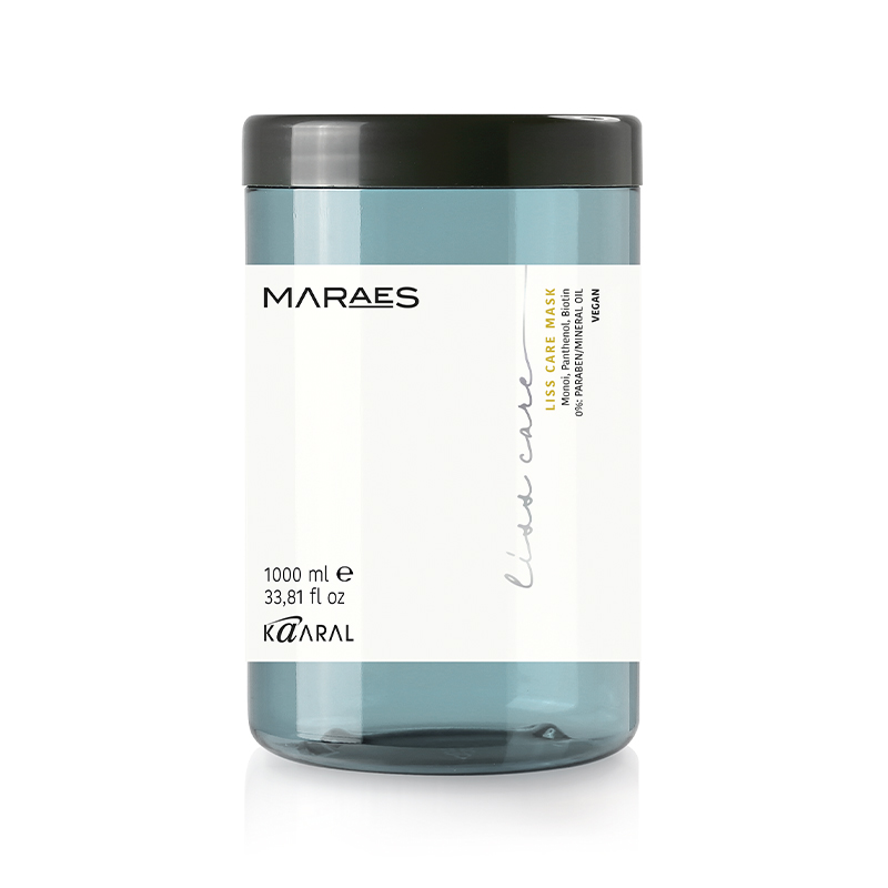 Маска для прямого волосся з пантенолом та біотином Kaaral Maraes Liss Care 1000мл